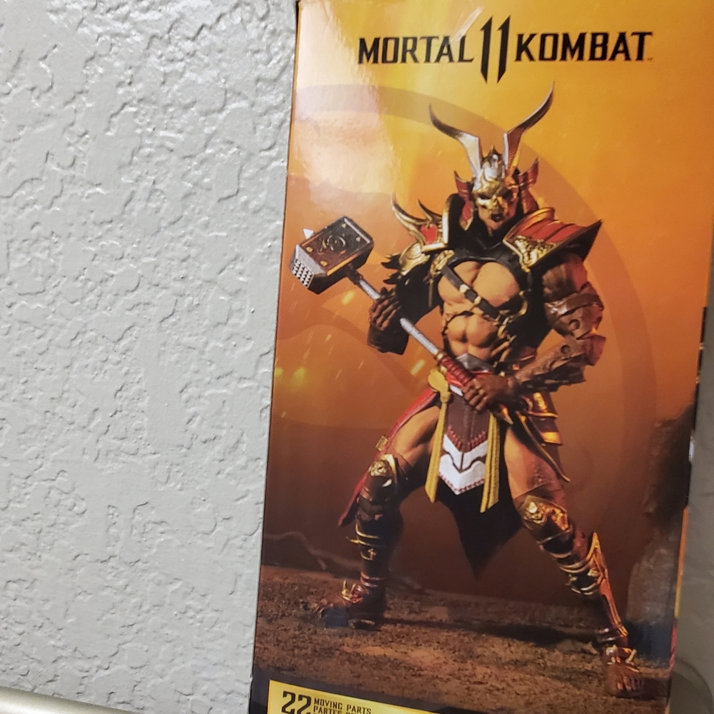 Mortal 11 combat Shao kahn action figure